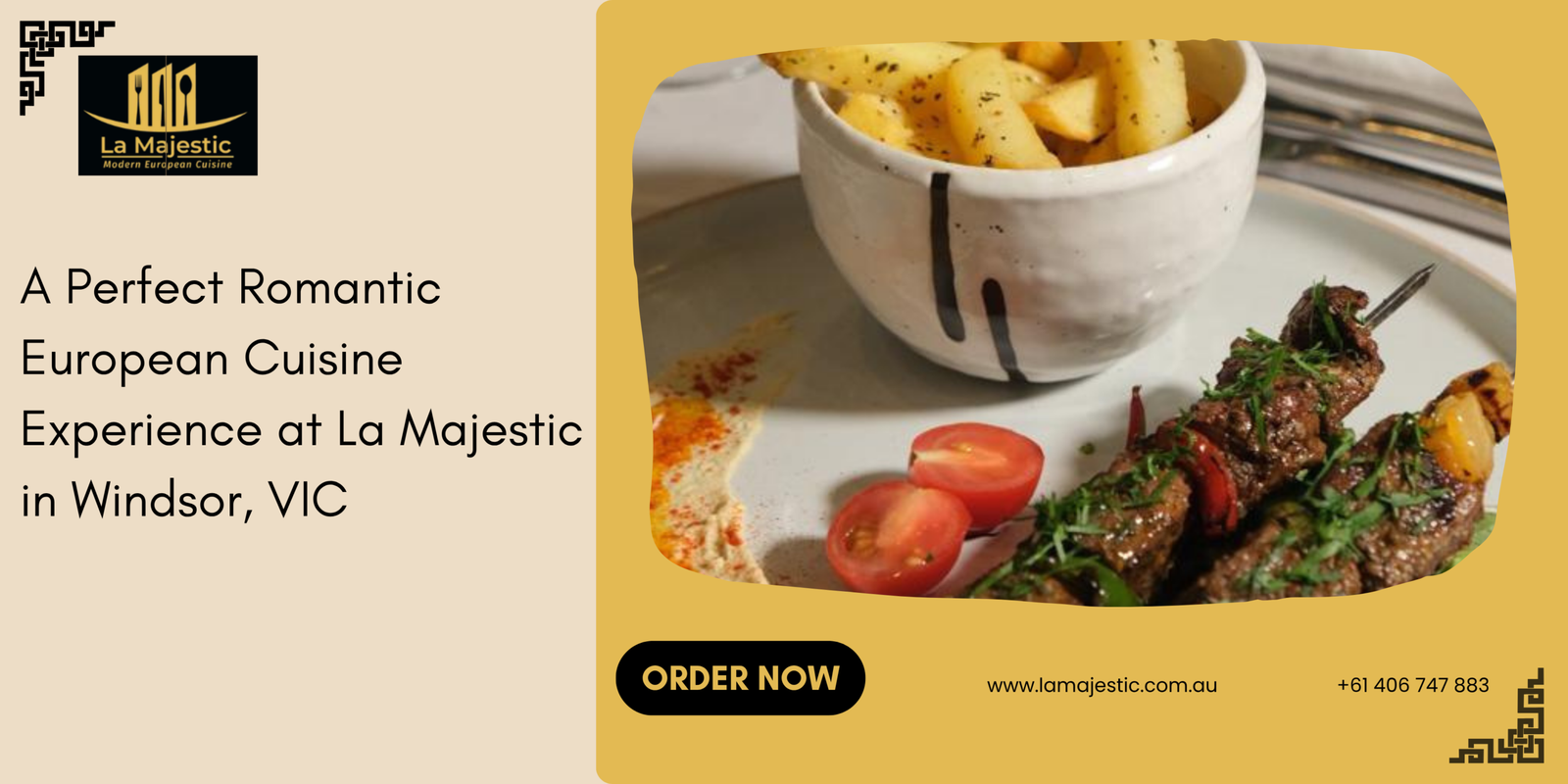 Romantic European Cuisine