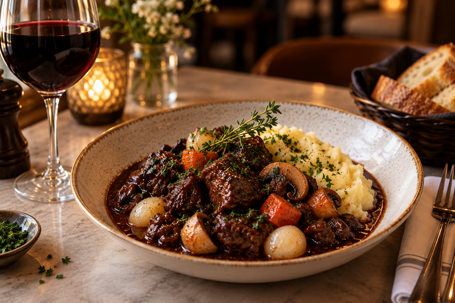 Beef Bourguignon: France’s Famous Beef Stew | La Majestic